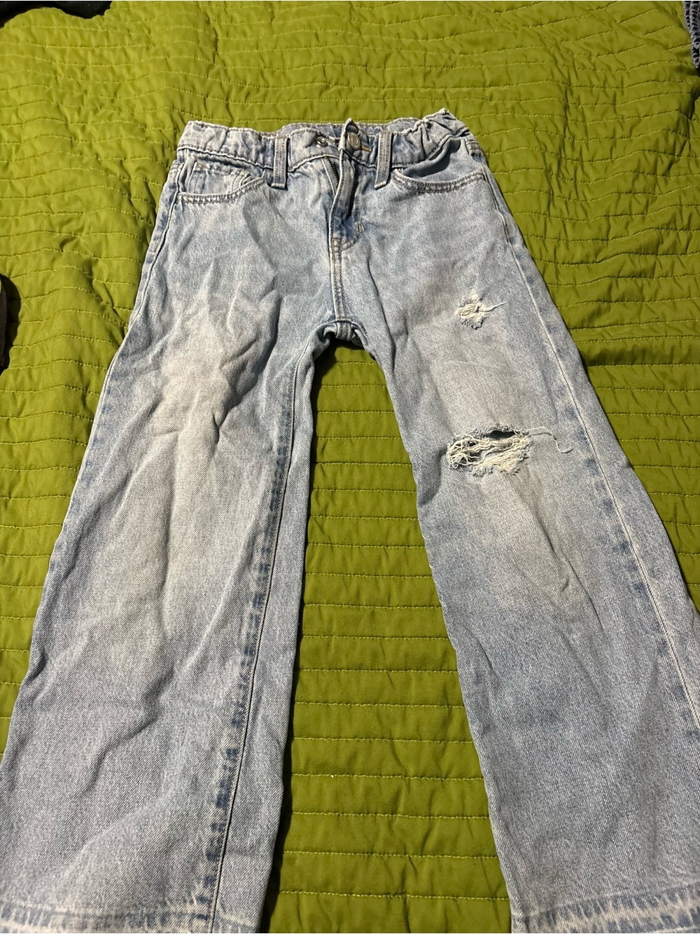 Light Wash Distressed kids old navy Jeans